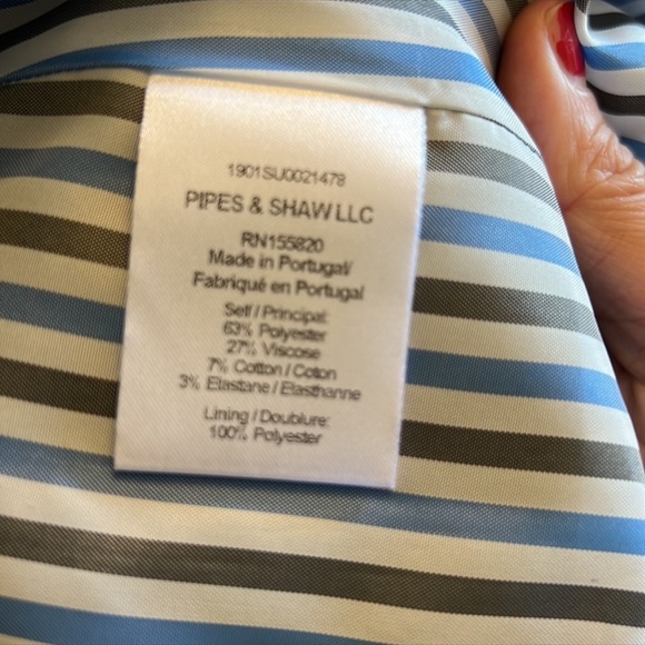 Veronica Beard Miller Dickey Jacket (black with gold buttons, size 4) - Picture 5 of 6